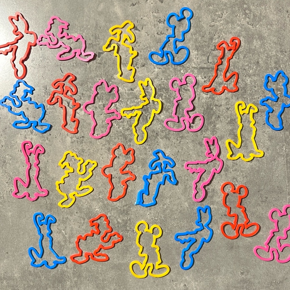 Mickey and Friends Silly Bandz